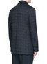 Back View - Click To Enlarge - UMA WANG - 'Tomas' wool blend jacquard jacket
