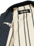  - UMA WANG - 'Gabriele' stripe cotton-wool jacket