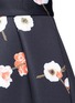 Detail View - Click To Enlarge - MO&CO. - Cherry blossom print neoprene skirt