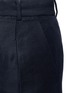 Detail View - Click To Enlarge - MO&CO. - Cotton-linen culottes