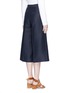 Back View - Click To Enlarge - MO&CO. - Cotton-linen culottes