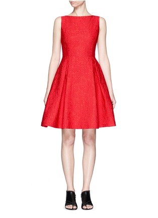 Main View - Click To Enlarge - MO&CO. - Mickey Mouse jacquard sleeveless dress