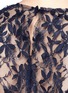 Detail View - Click To Enlarge - MS MIN - Floral tulle lace top