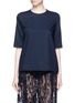 Main View - Click To Enlarge - MS MIN - Short sleeve wool top