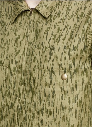 Detail View - Click To Enlarge - COVERT - Camouflage cotton coach jacket