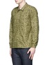 Front View - Click To Enlarge - COVERT - Camouflage cotton coach jacket
