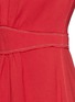 Detail View - Click To Enlarge - ISABEL MARANT - 'Wana' embroidered trim crepe dress