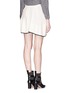 Back View - Click To Enlarge - ISABEL MARANT - 'Rumer' asymmetric hem cotton crepon skirt