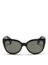 Main View - Click To Enlarge - OLIVER PEOPLES - 'Abrie' cat eye acetate sunglasses