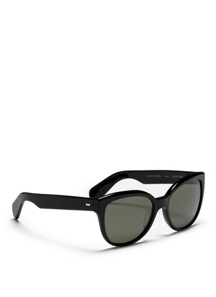 Figure View - Click To Enlarge - OLIVER PEOPLES - 'Abrie' cat eye acetate sunglasses