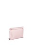 Front View - Click To Enlarge - LOEWE - T Pouch' engraved anagram leather clutch