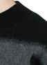 Detail View - Click To Enlarge - PROENZA SCHOULER - Blur stripe Merino wool sweater