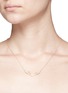 Detail View - Click To Enlarge - PHYNE BY PAIGE NOVICK - 'Stella' 18k gold diamond pavé open wing necklace