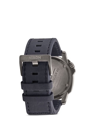 Figure View - Click To Enlarge - NIXON ACCESSORIES - 'Ranger 45 Leather' watch