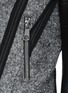 Detail View - Click To Enlarge - NEIL BARRETT - Faux leather sleeve felt biker jacket