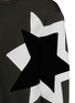 Detail View - Click To Enlarge - NEIL BARRETT - Double pop art star appliqué scuba jersey sweatshirt