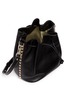 Detail View - Click To Enlarge - REBECCA MINKOFF - 'Unlined' stud trim leather bucket bag
