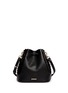 Back View - Click To Enlarge - REBECCA MINKOFF - 'Unlined' stud trim leather bucket bag
