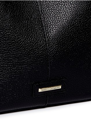 Detail View - Click To Enlarge - REBECCA MINKOFF - 'Unlined' stud trim leather tote
