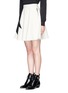 Front View - Click To Enlarge - MSGM - Star panel felt skirt