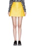 Main View - Click To Enlarge - MSGM - Faux leather mini skirt
