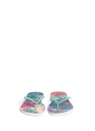 Figure View - Click To Enlarge - HAVAIANAS - 'Slim Tie Dye' print flip flops