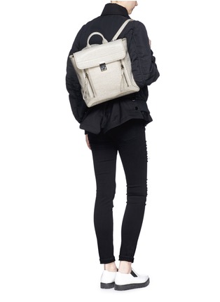 Figure View - Click To Enlarge - 3.1 PHILLIP LIM - 'Pashli' grainy leather backpack