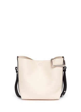 Front View - Click To Enlarge - 3.1 PHILLIP LIM - 'Quill' mini leather bucket bag