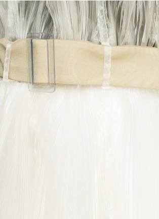 Detail View - Click To Enlarge - TOGA ARCHIVES - Organza gauze pleat skirt