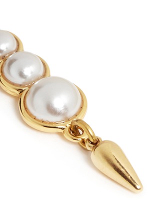 Detail View - Click To Enlarge - LULU FROST - 'Kinship' pearl drop earrings