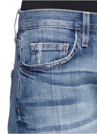 Detail View - Click To Enlarge - CURRENT/ELLIOTT - 'The Long Boyfriend' ripped jeans