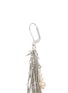 Detail View - Click To Enlarge - MOUNSER - 'Reverb' fringe pearl asymmetric earrings