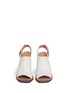 Figure View - Click To Enlarge - 10 CROSBY DEREK LAM - 'Jemina' stacked heel leather sandals