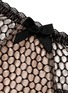 Detail View - Click To Enlarge - FLEUR DU MAL - 'Cage Lace' fringe trim thongs