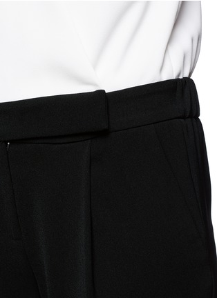 Detail View - Click To Enlarge - VINCE - Wrap front colourblock crepe jumpsuit