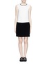 Main View - Click To Enlarge - VINCE - Colourblock sleeveless crepe dress
