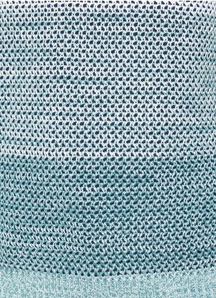 Detail View - Click To Enlarge - VINCE - Ombré cotton sweater