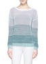 Main View - Click To Enlarge - VINCE - Ombré cotton sweater