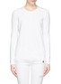 Main View - Click To Enlarge - VINCE - Side zip contrast knit sweater