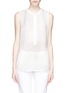 Main View - Click To Enlarge - VINCE - Silk crepe sleeveless blouse