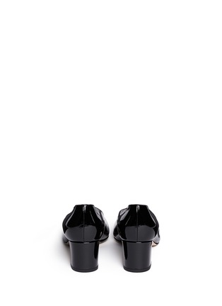 Back View - Click To Enlarge - PAUL ANDREW - 'Wing' patent leather pumps