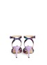 Back View - Click To Enlarge - PAUL ANDREW - 'Wisteria' kaleidoscope print twist band sandals