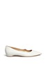 Main View - Click To Enlarge - PAUL ANDREW - 'Zoya' wavy leather flats