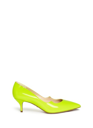 Main View - Click To Enlarge - PAUL ANDREW - 'Hellena' patent leather pumps