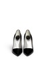 Figure View - Click To Enlarge - RENÉ CAOVILLA - Strass spike leather pumps