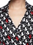 Detail View - Click To Enlarge - DIANE VON FURSTENBERG - 'New Jeanne Two' heart print silk jersey wrap dress