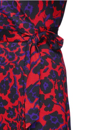 Detail View - Click To Enlarge - DIANE VON FURSTENBERG - 'New Julian Two' cheetah print silk-jersey wrap dress