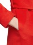 Detail View - Click To Enlarge - DIANE VON FURSTENBERG - 'DVF' wrap wool coat