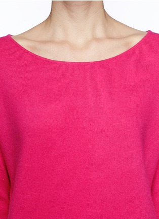 Detail View - Click To Enlarge - DIANE VON FURSTENBERG - 'Jenia' boxy cashmere sweater