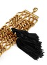 Detail View - Click To Enlarge - ELA STONE - 'Amy' metal tassel multi chain bracelet